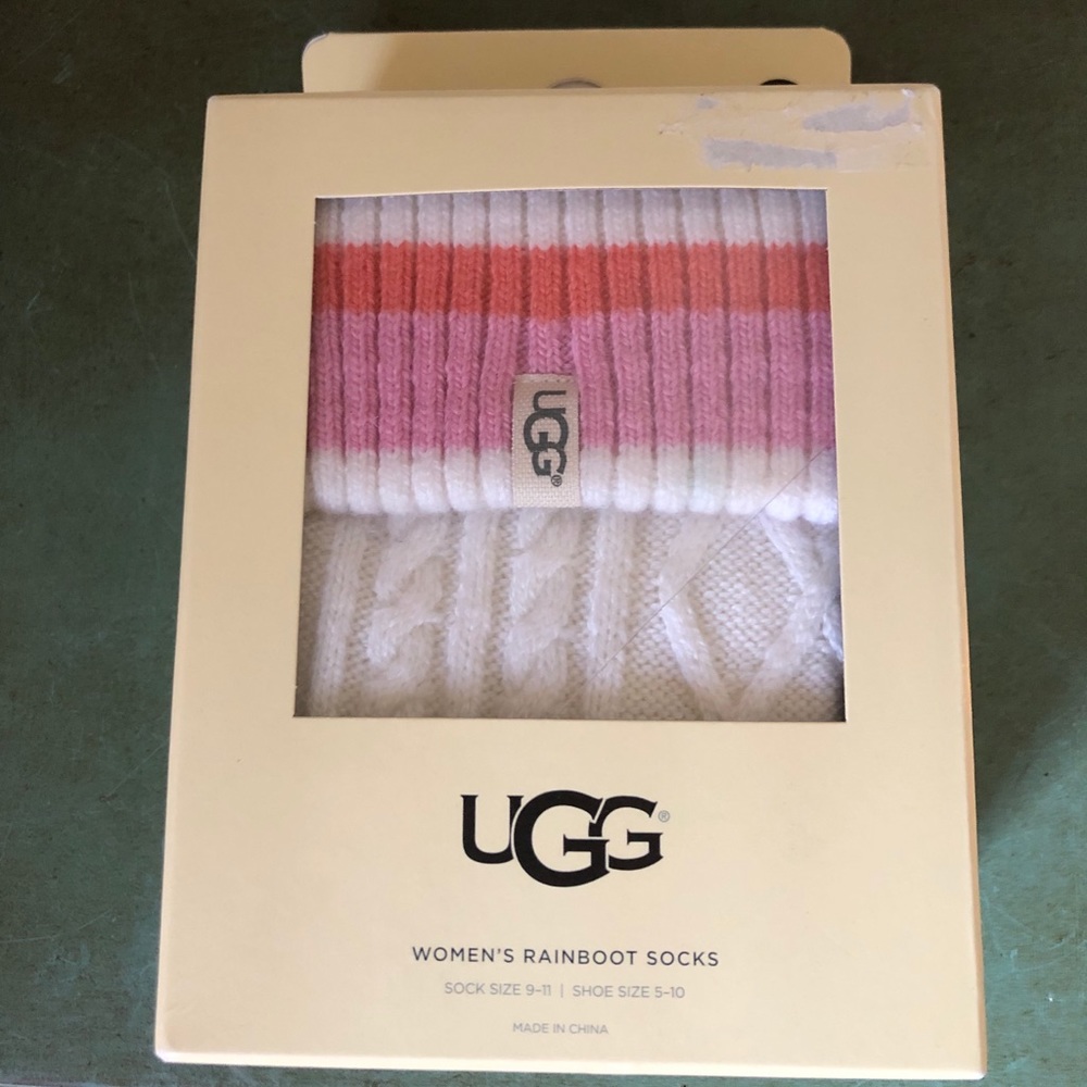 Ugg Rainboot Cover Socks